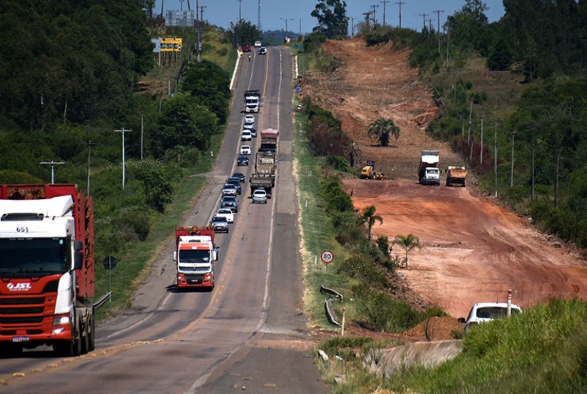 Principais entraves da obra são os trechos entre Eldorado do Sul e Butiá