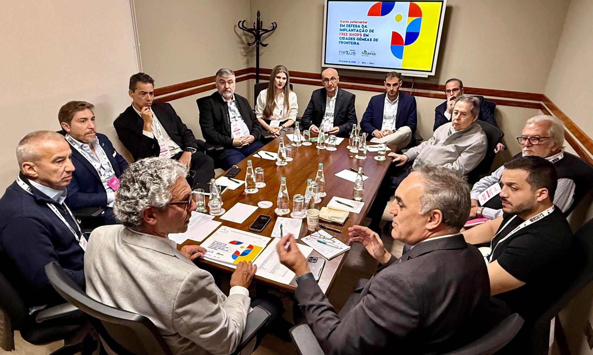 Frederico Antunes participou de evento internacional, em Lima, no Peru