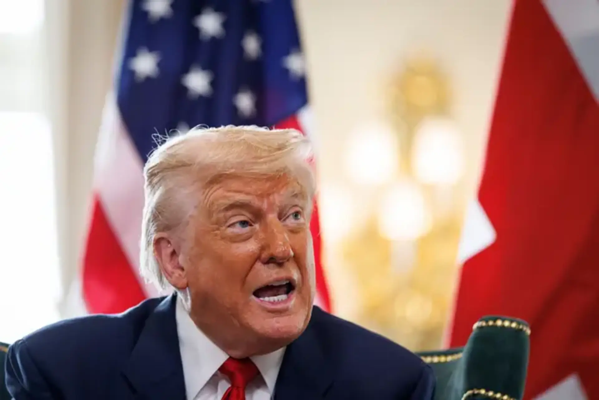 Presidente dos Estados Unidos, Donald Trump.