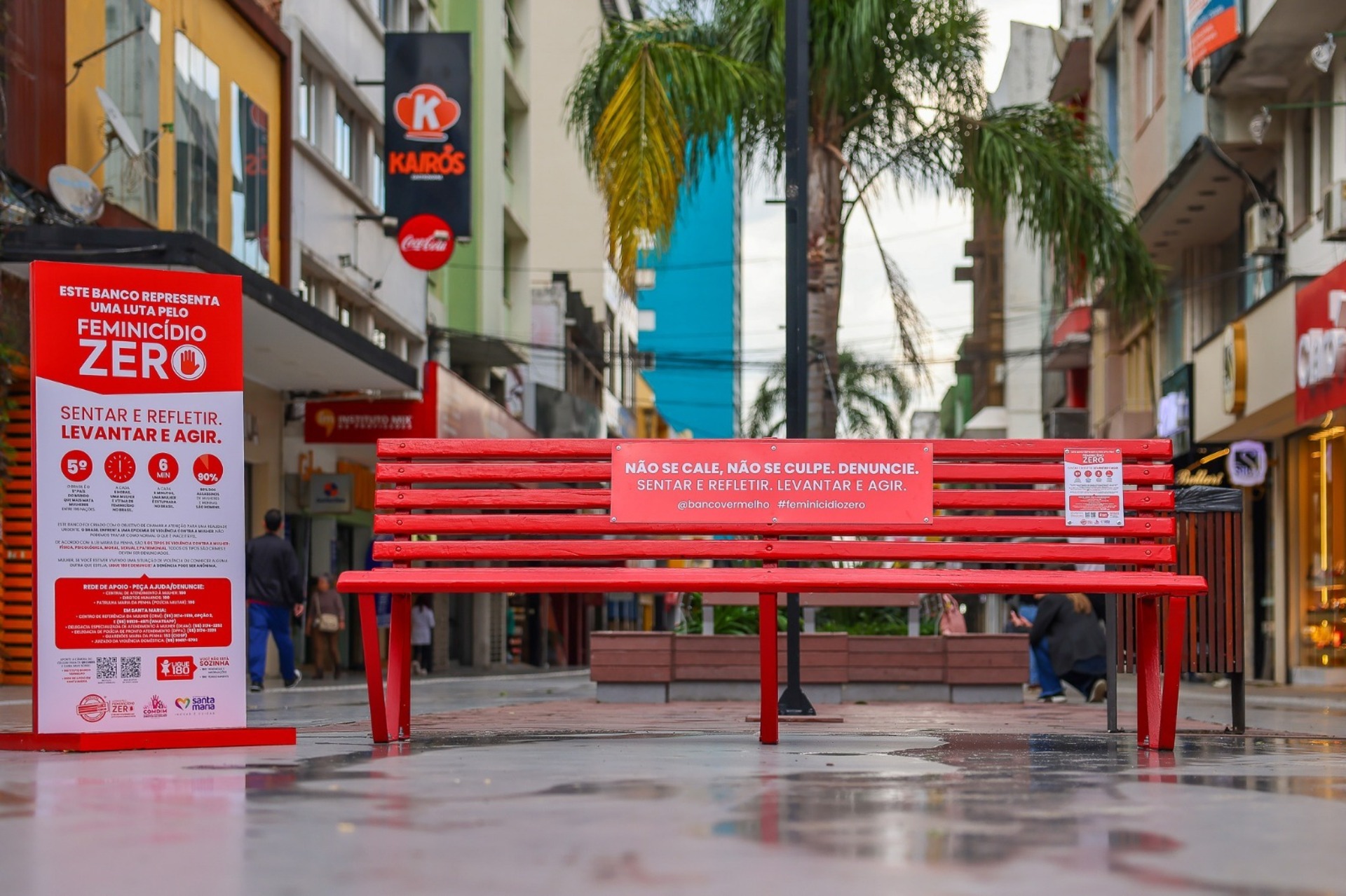 Iniciativa quer mobilizar cidade contra o feminicídio