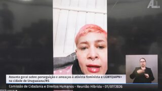 Ativista de Uruguaiana denuncia perseguição à ALRS